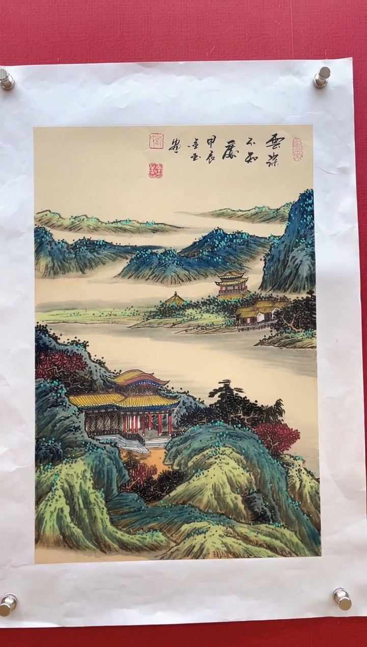 【闪购商品】国画【国画】刘金玉老师亲笔手绘