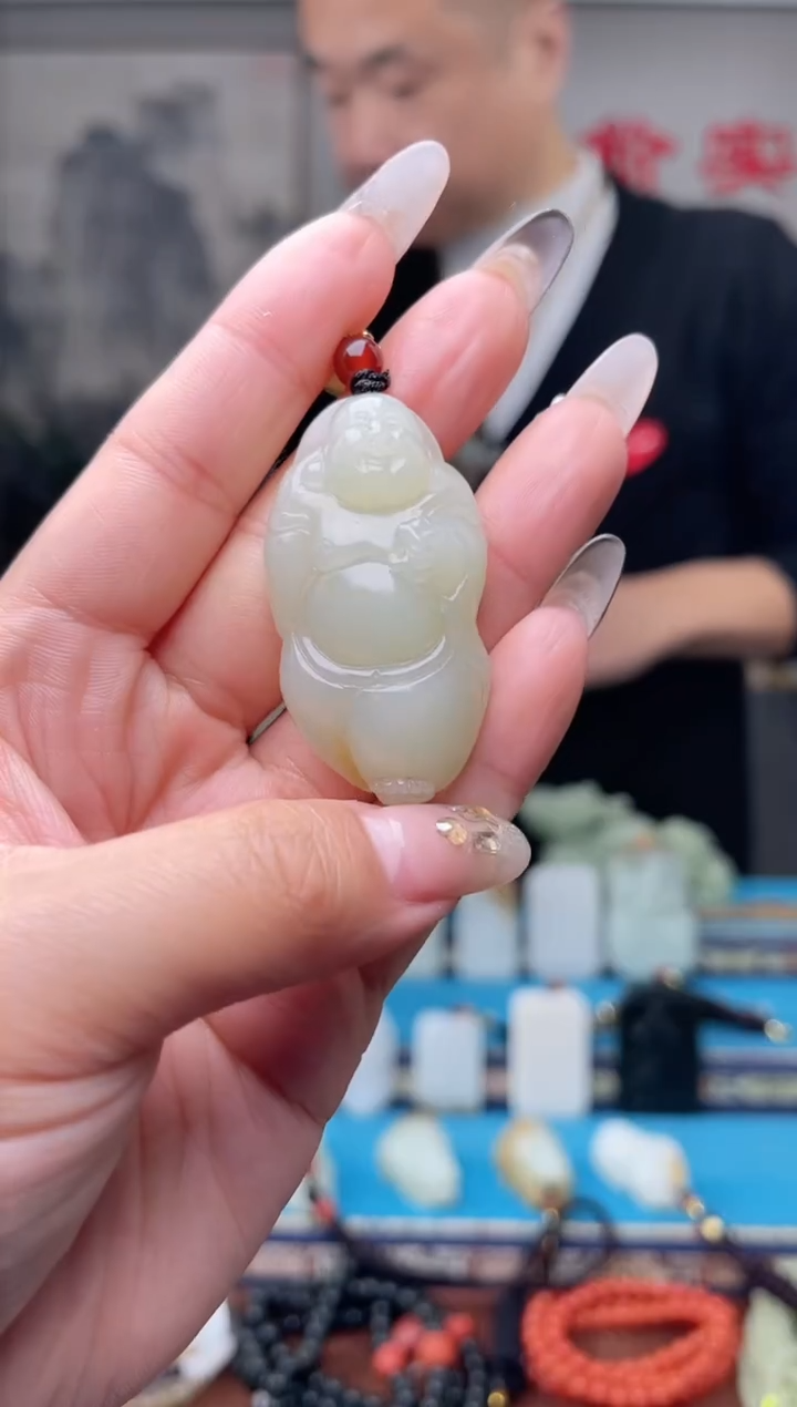 【闪购商品】和田玉挂件未镶嵌1