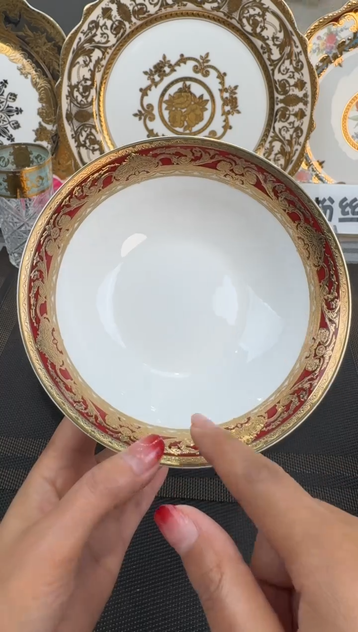 【闪购商品】瓷片6寸水果碗  福利价  福利价