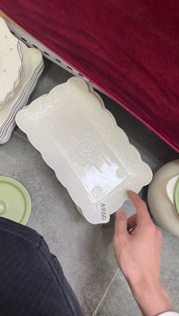 摆件陶A960   库存微瑕陶瓷餐具