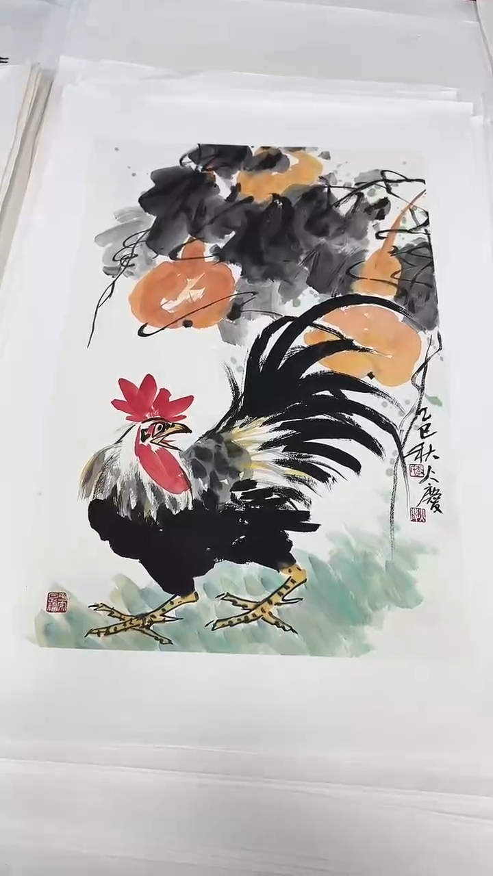 国画周大拙/国画/画心