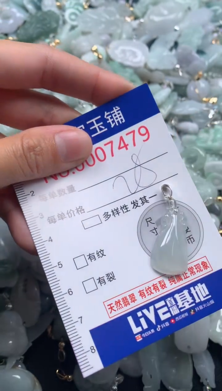 颈饰未镶嵌翡翠7479
