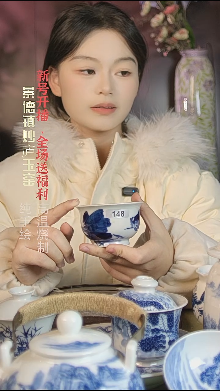 盘陶妙庐玉窑如式148