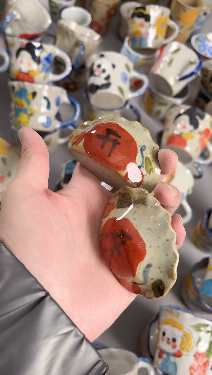 【闪购商品】瓷片景德镇手绘高温釉下彩