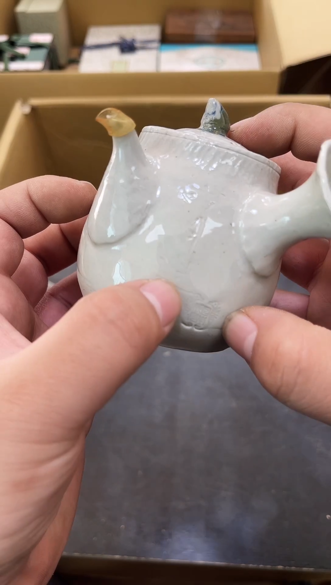 壶 如图所示 阁集工艺品