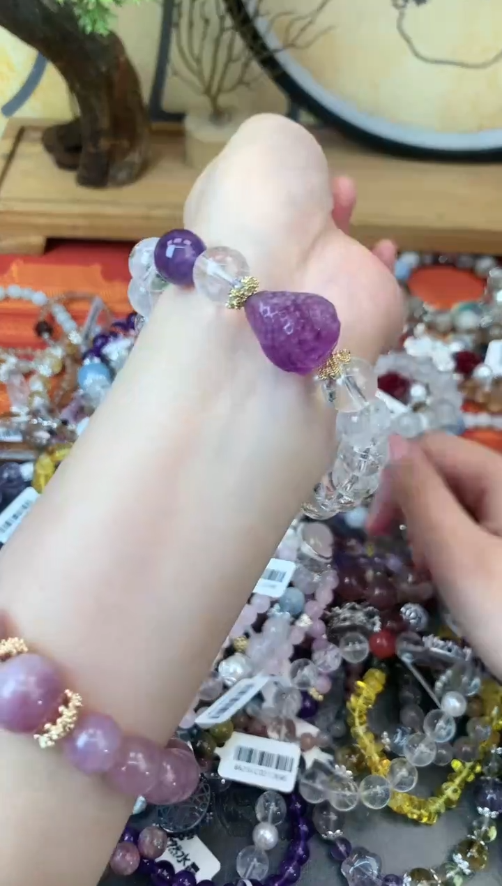 【闪购商品】紫晶手链未镶嵌281手串