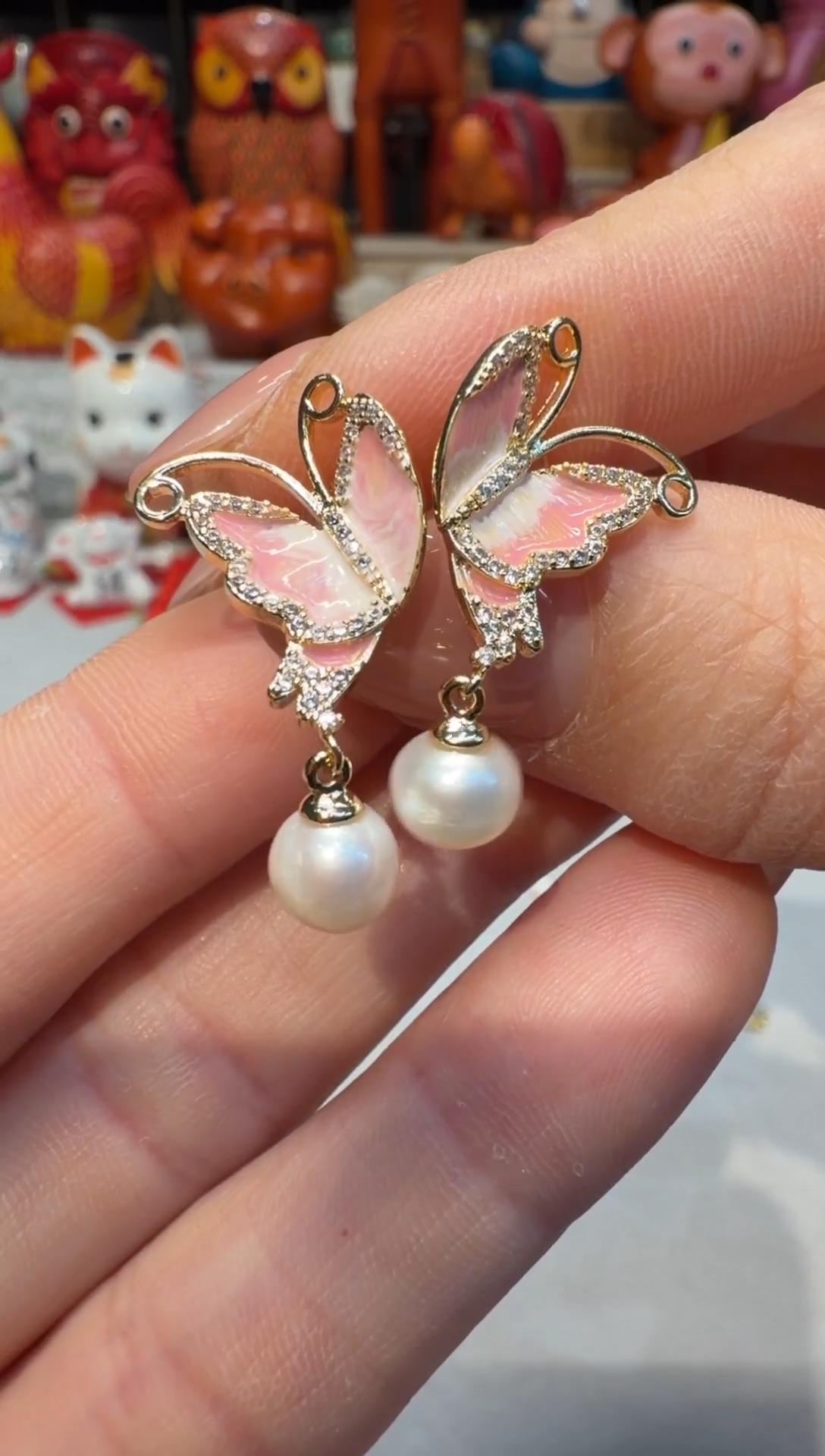 无铜合金蓝**滴G102     耳饰