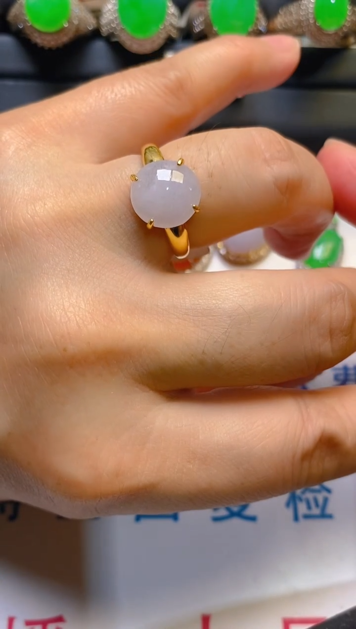 【闪购商品】翡翠耳饰银S925镶嵌天然A货翡翠1