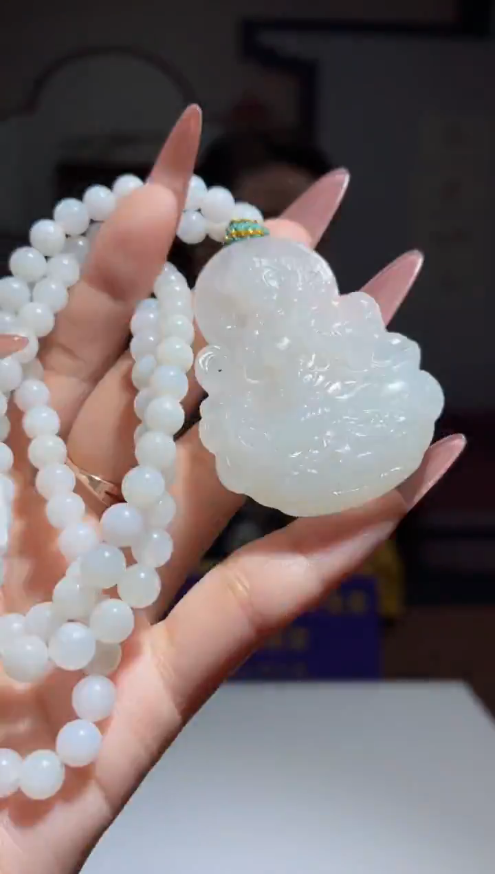 颈饰未镶嵌和田玉和田玉LS0103007(多样性发其一)