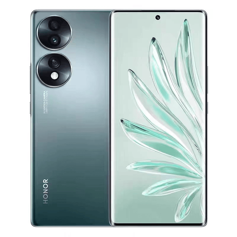 9新 honor/荣耀 荣耀70 12+256 绿色 曲屏 骁龙778plus 5G全网通
