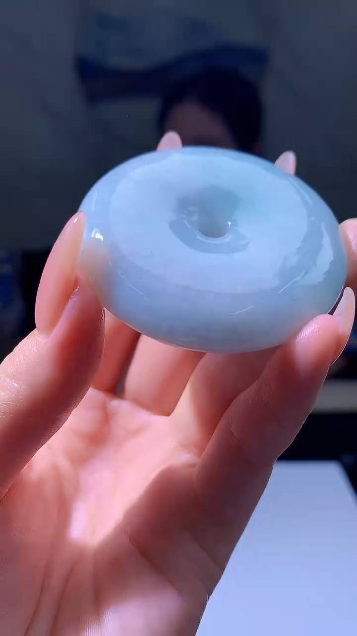 【闪购商品】定制翡翠未镶嵌8037jj-毛货挂件70