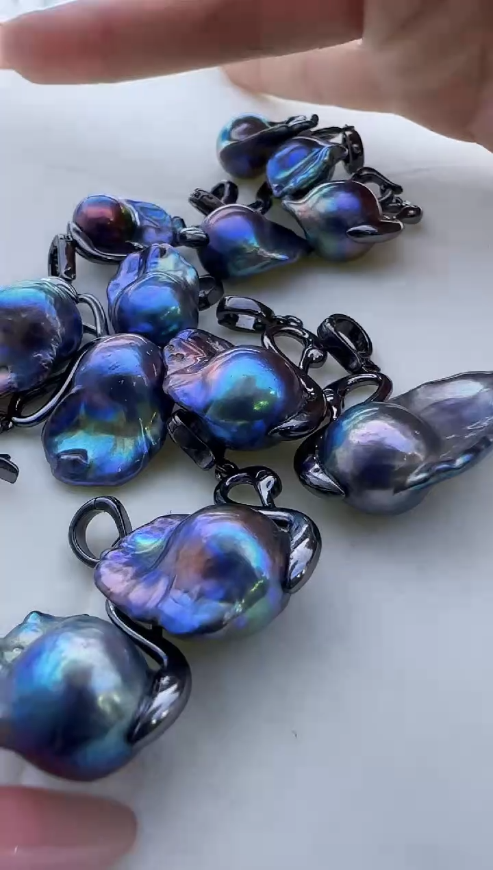 【闪购商品】淡水珍珠吊坠<不含链>未镶嵌33多样性发货  发其一