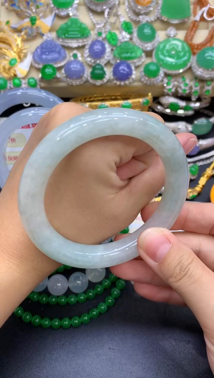 未镶嵌手镯翡翠291-中国好珍宝