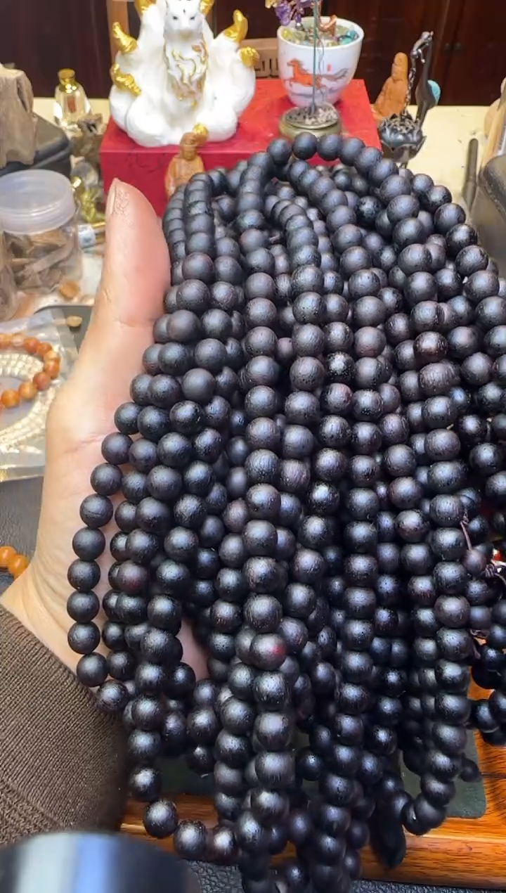 【闪购商品】降真香手串/手链黑油多圈8mm