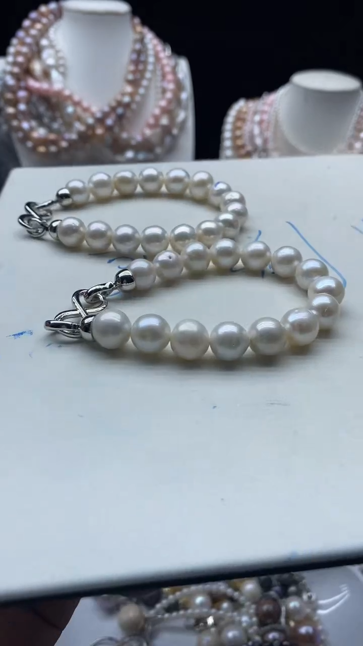 淡水珍珠未镶嵌项链1