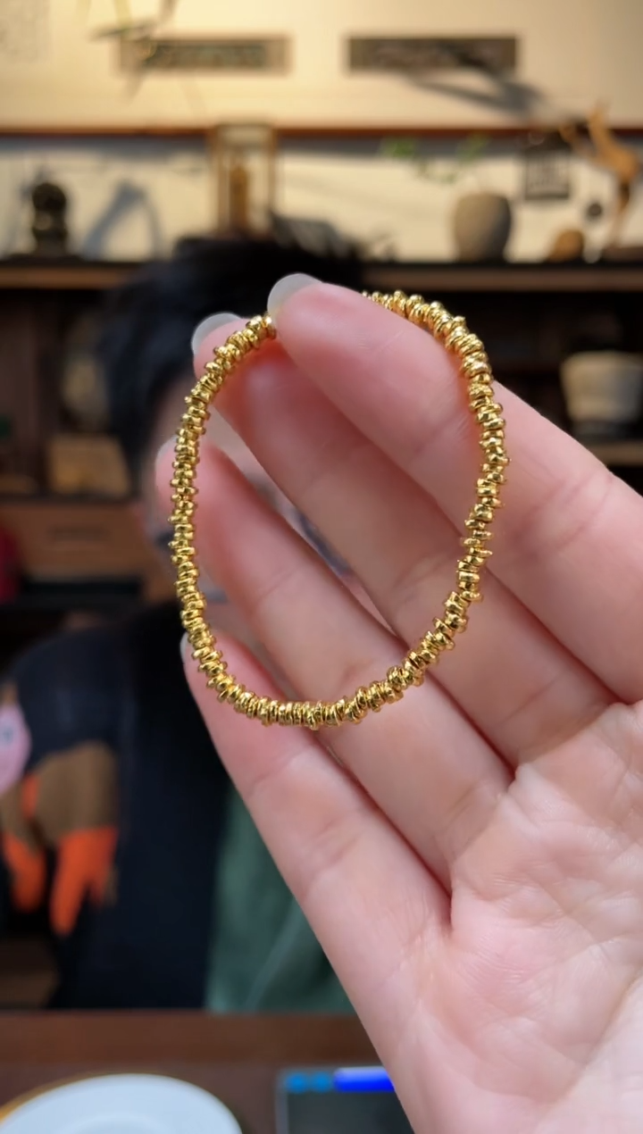 【闪购商品】925银手链925碎银手链DS