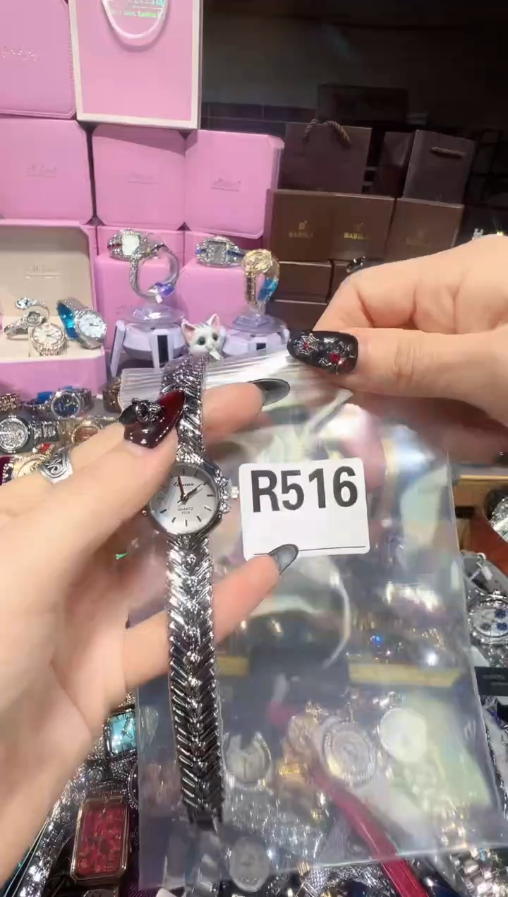 石英机芯不锈钢不锈钢直播定闪专用