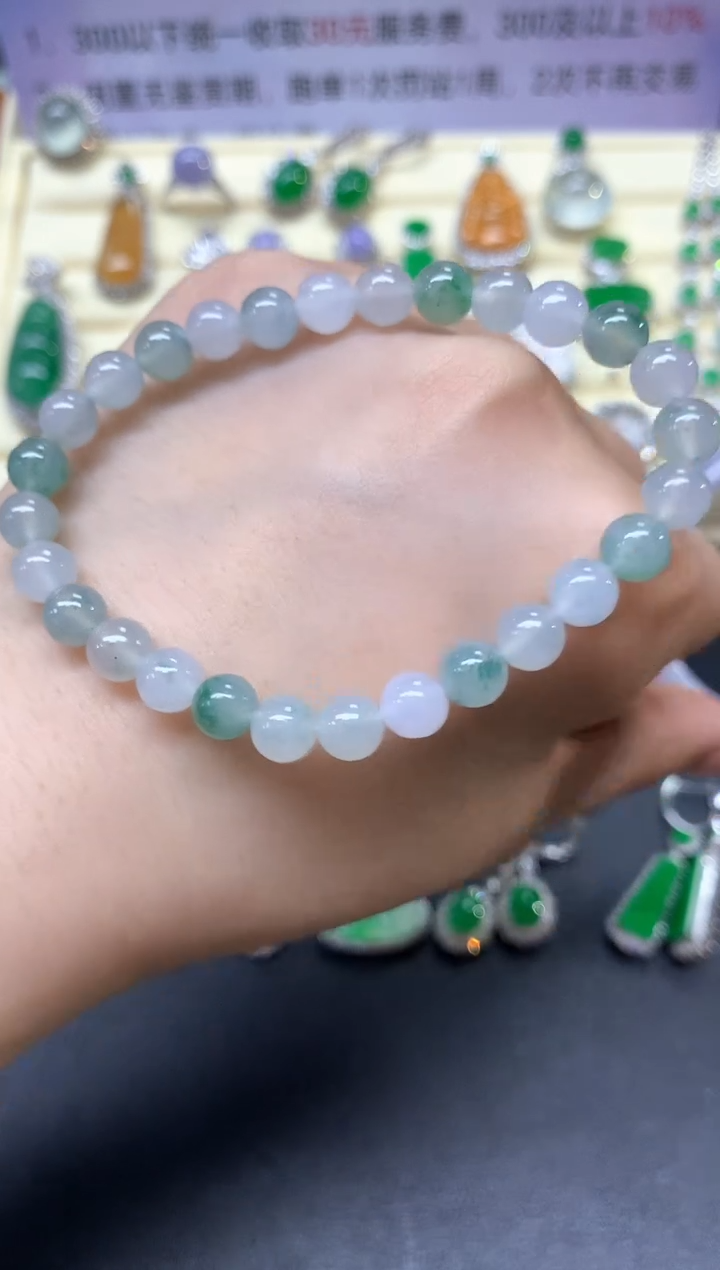 【闪购商品】翡翠手串未镶嵌手串|500+50