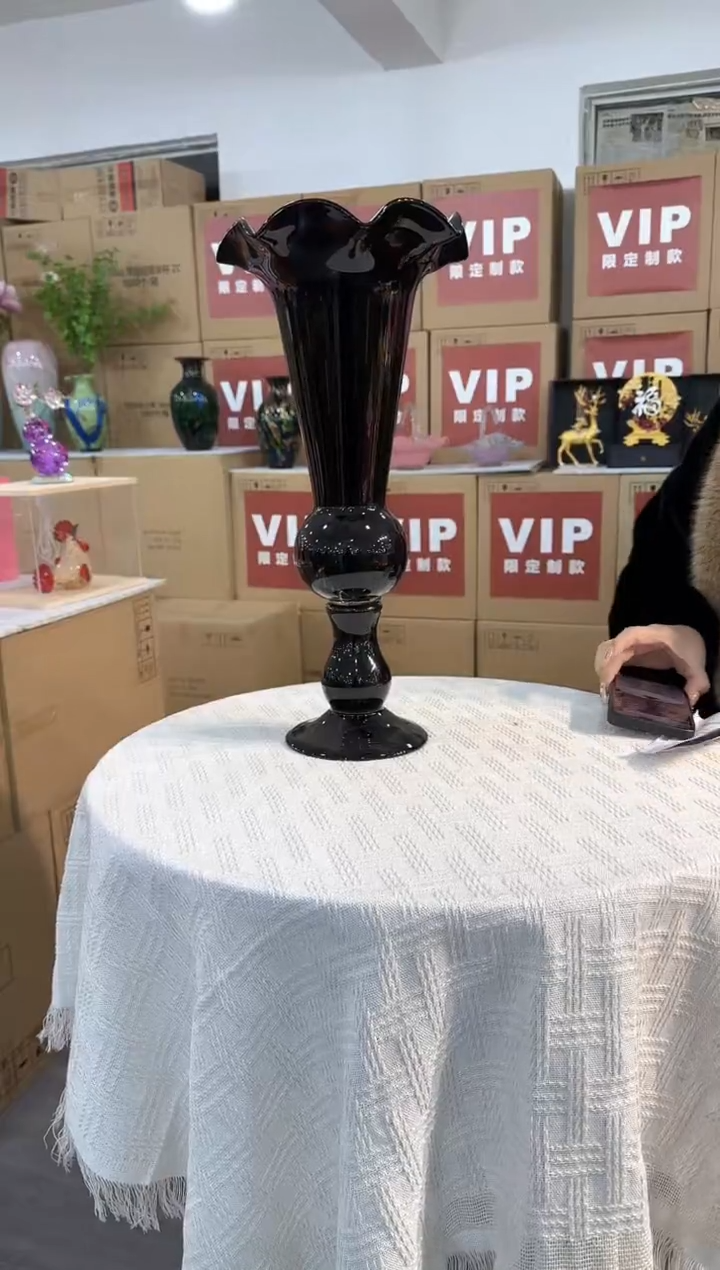 【闪购商品】琉璃简屿花器G-62品