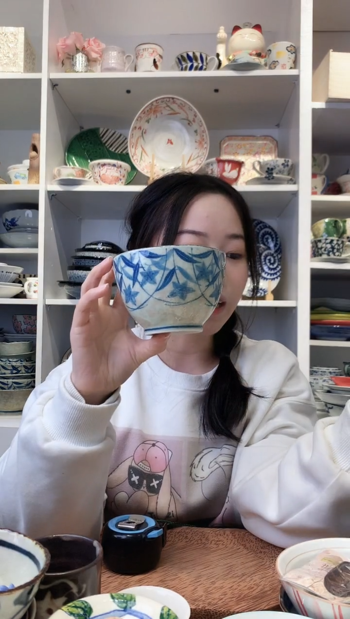 陶瓷【微瑕】黄泥桔梗瘦墩墩米饭碗10.5cm