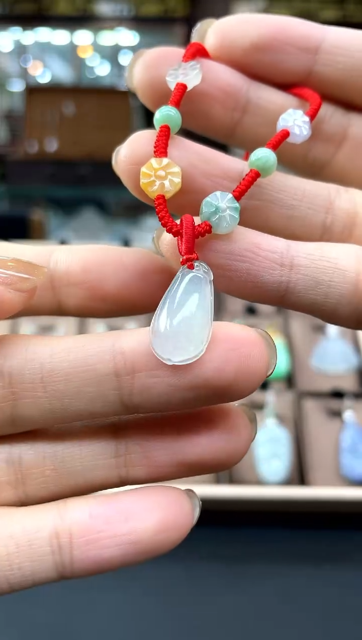 【闪购商品】翡翠手链未镶嵌福瓜手绳