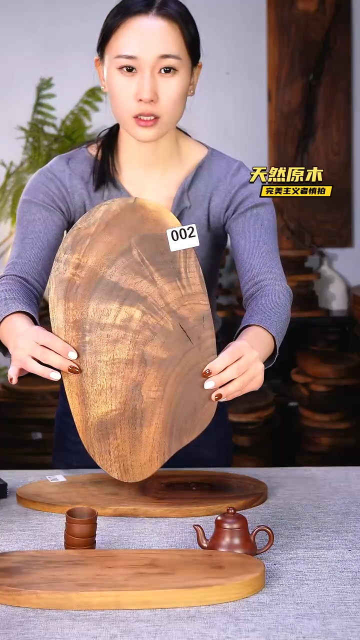 木北美黑胡桃原木.干裂疤结不属于商品质量问题完美主义者慎拍