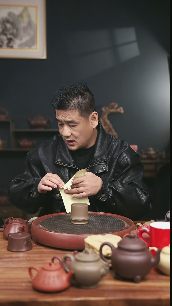 茶壶紫砂1号蟹壳青竹节杯150CC