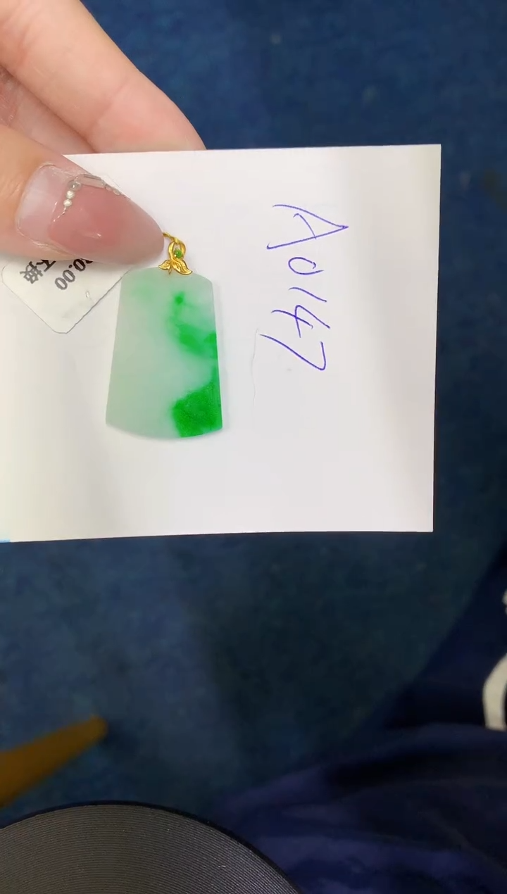 【闪购商品】翡翠颈饰18K金镶嵌0000000000