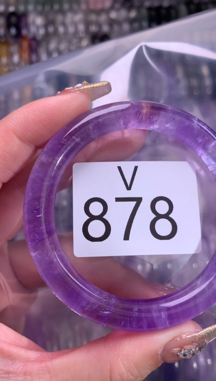 【闪购商品】水晶水晶手镯未镶嵌878-52