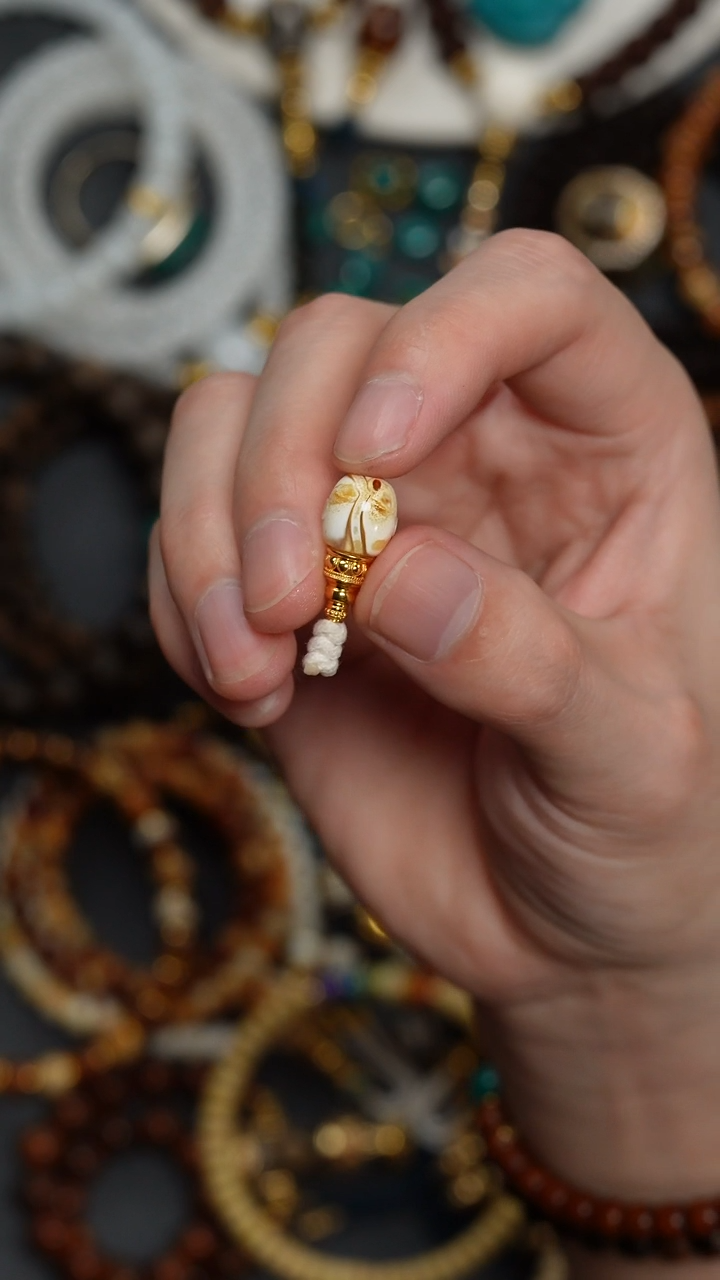 裸石蜜蜡未镶嵌蜜蜡三通2