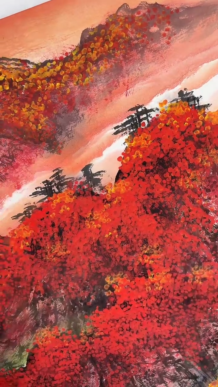 【闪购商品】国画孙桂国老师国画作品，带合影证书11-26