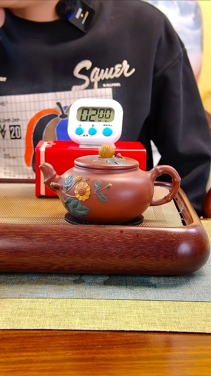 茶壶紫砂风*谷徐记福康 原矿紫砂 15