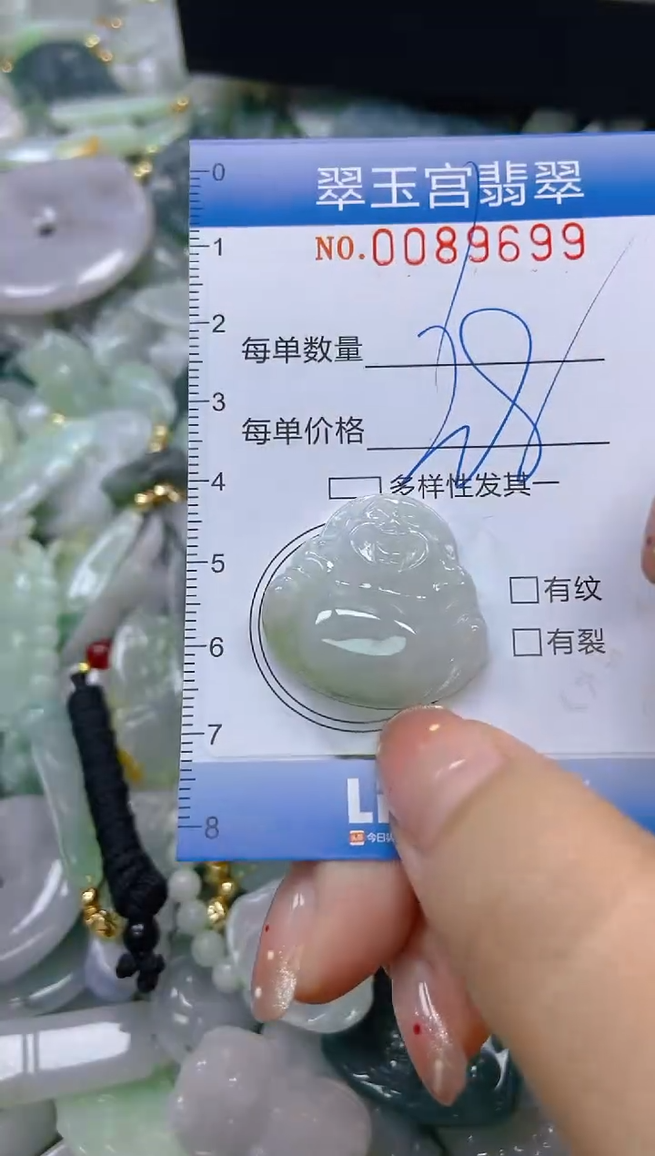 【闪购商品】翡翠未镶嵌颈饰闪购0089699