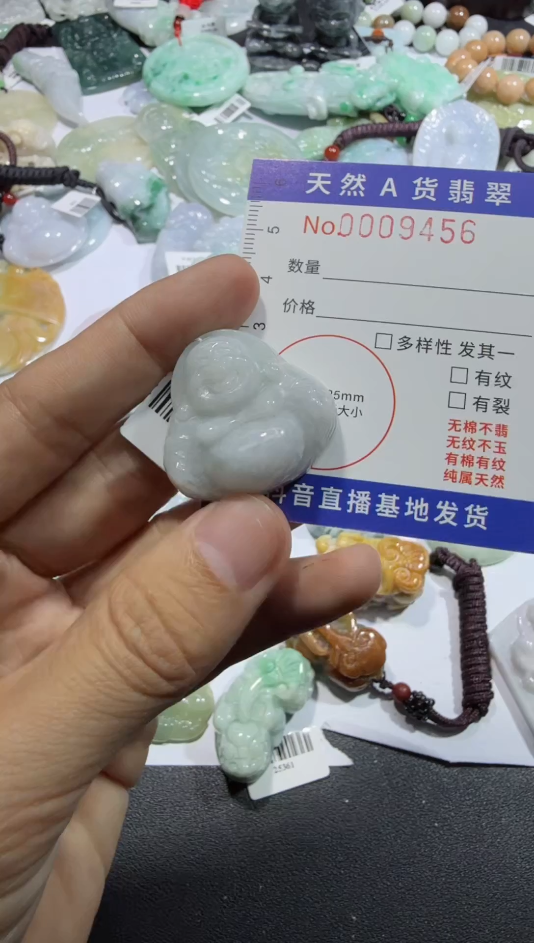 【闪购商品】翡翠颈饰未镶嵌00009456