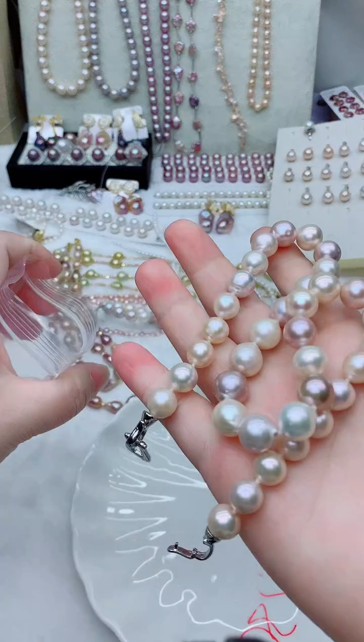 未镶嵌耳饰淡水珍珠a****9多样性发其一【非无瑕】