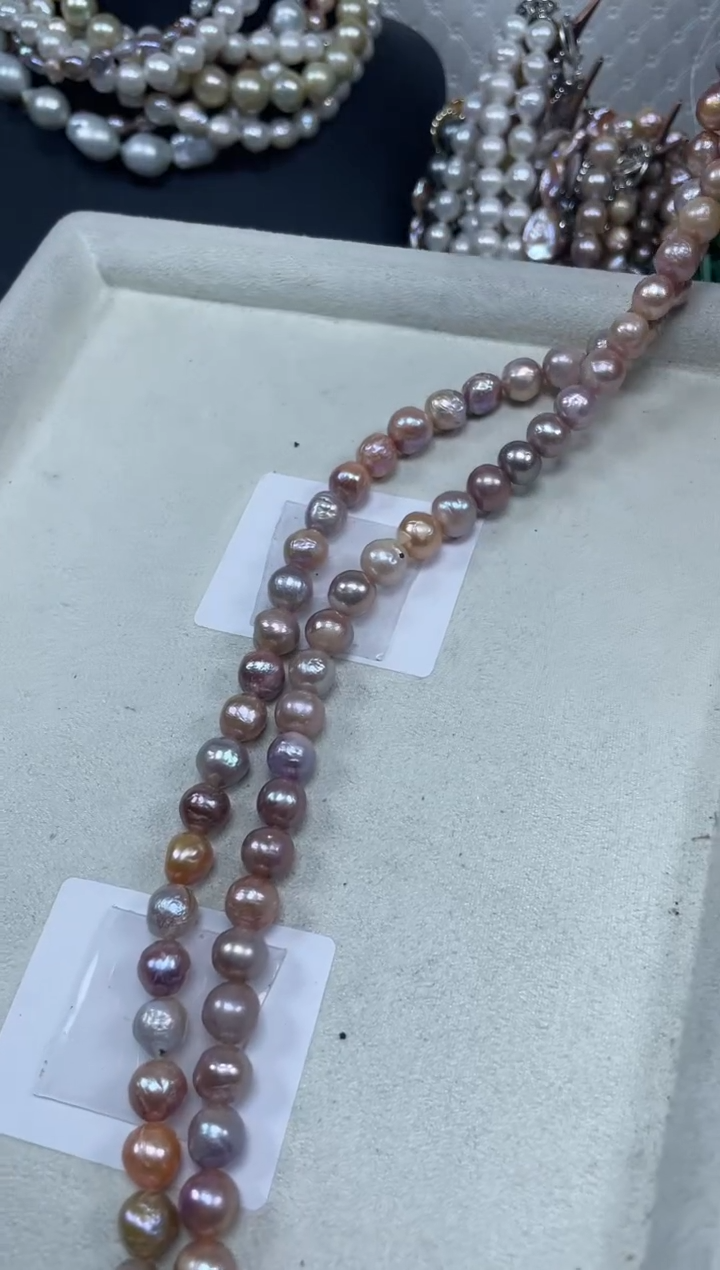 【闪购商品】淡水珍珠项链未镶嵌【纯恬珍珠】（多样性发货发一）