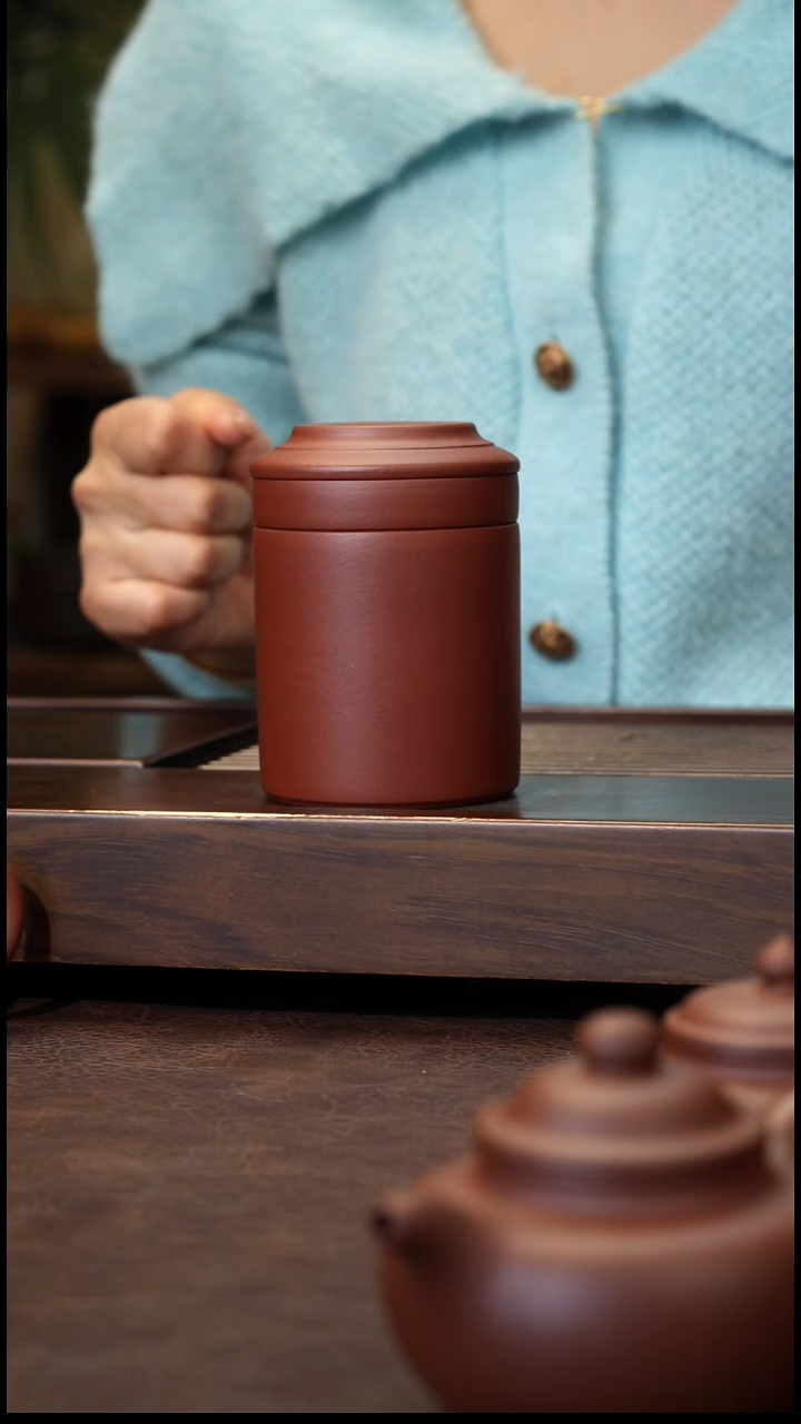 茶壶紫砂红清水快乐杯