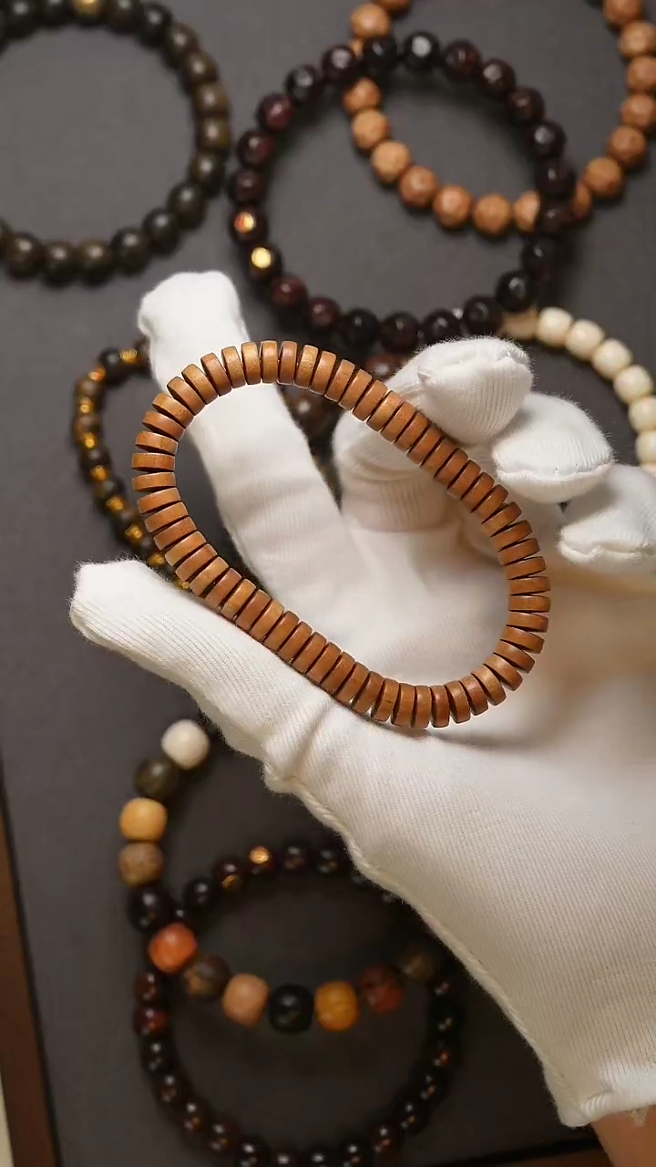 【闪购商品】檀香木手串/手链老山檀香药片珠