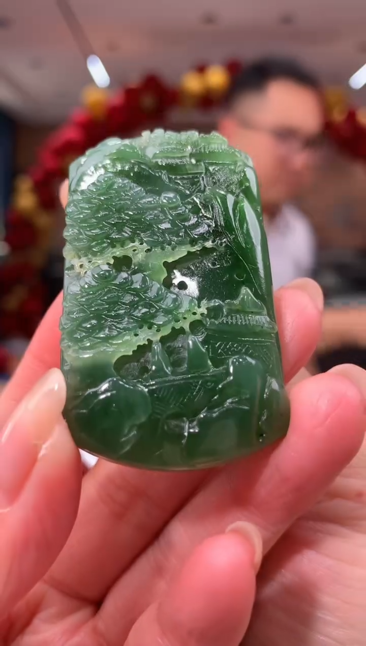 颈饰未镶嵌和田玉113011多样性发一