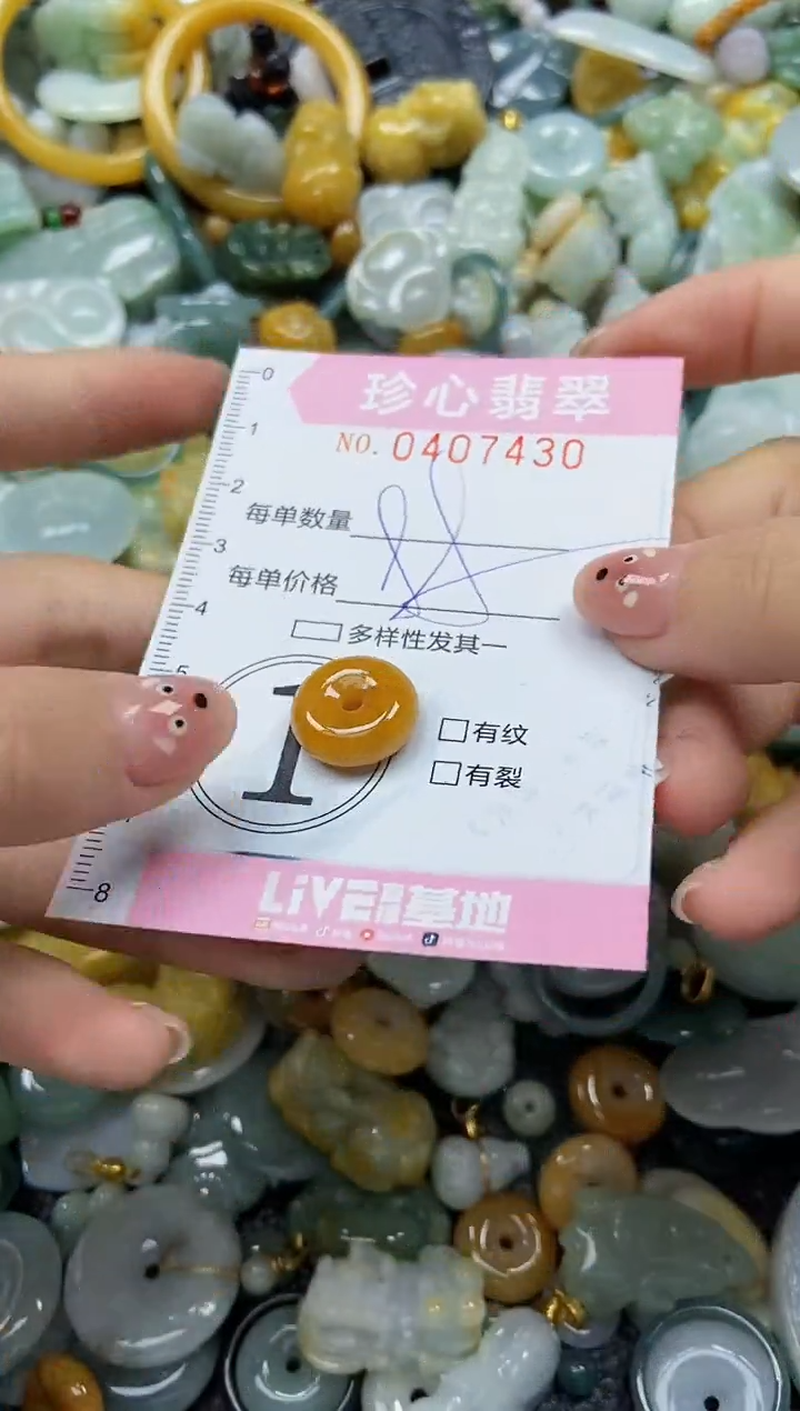 颈饰未镶嵌翡翠闪购0407430