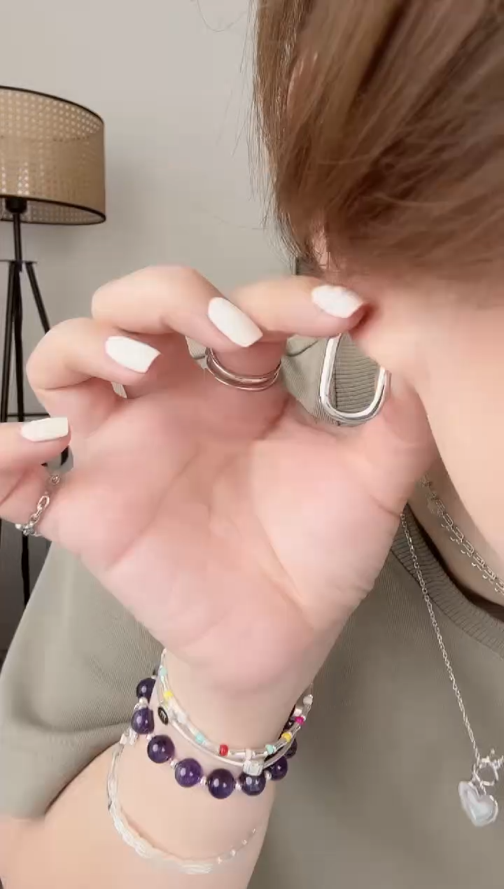 925银无925银饰品孤品一年就一次，耳环