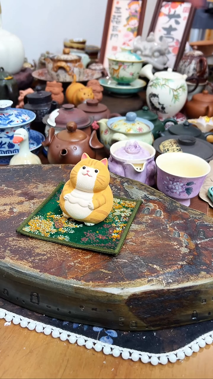 【 茶瓷物语】小猫茶宠