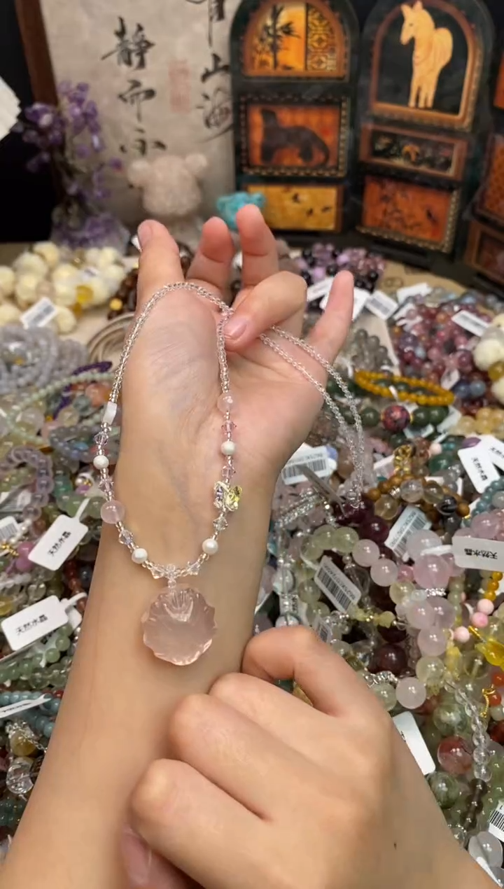 颈饰银S925镶嵌水晶506