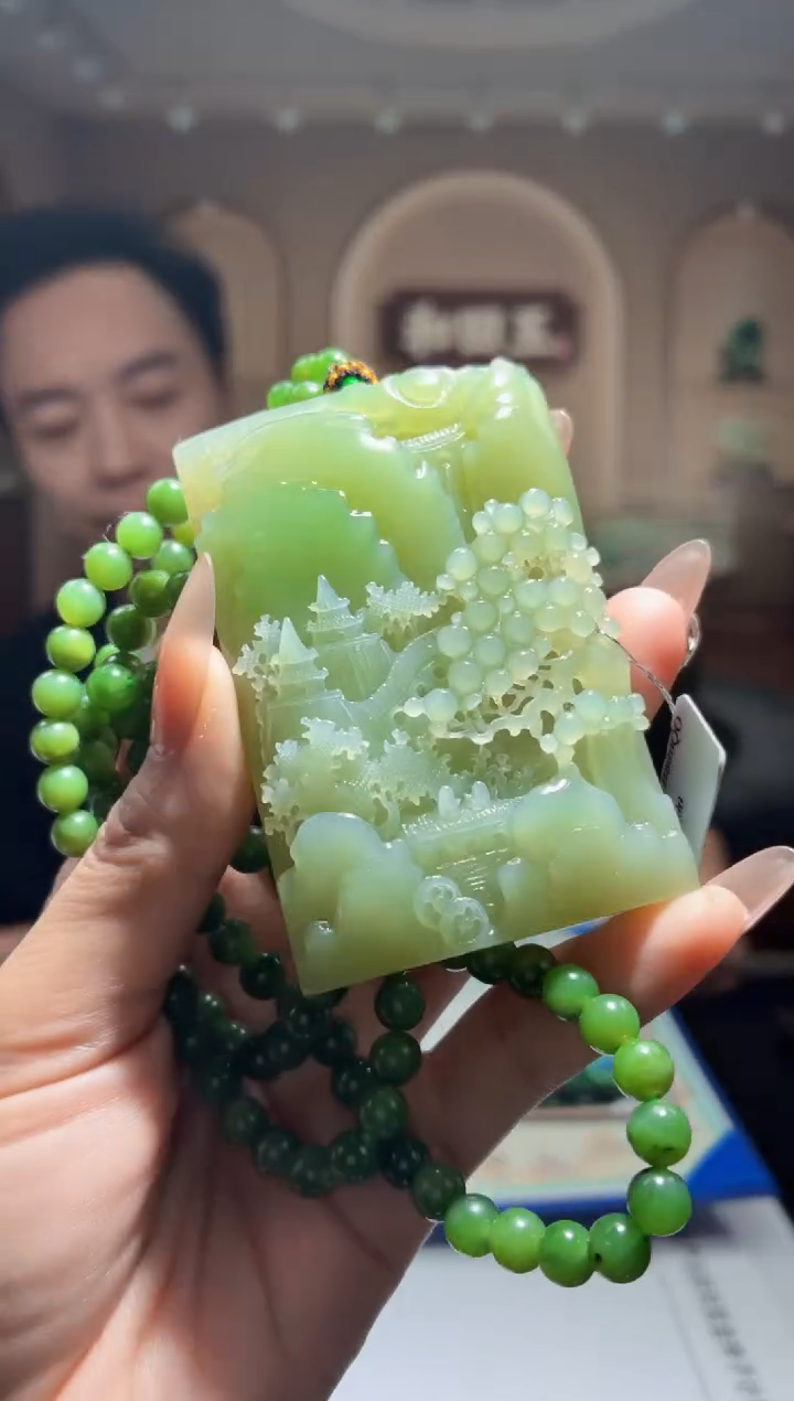 定制和田玉LS1207095和田玉（多样性发其一）