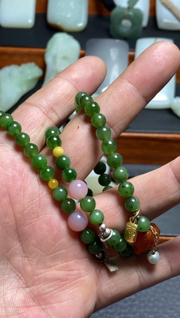 【闪购商品】和田玉手串未镶嵌7
