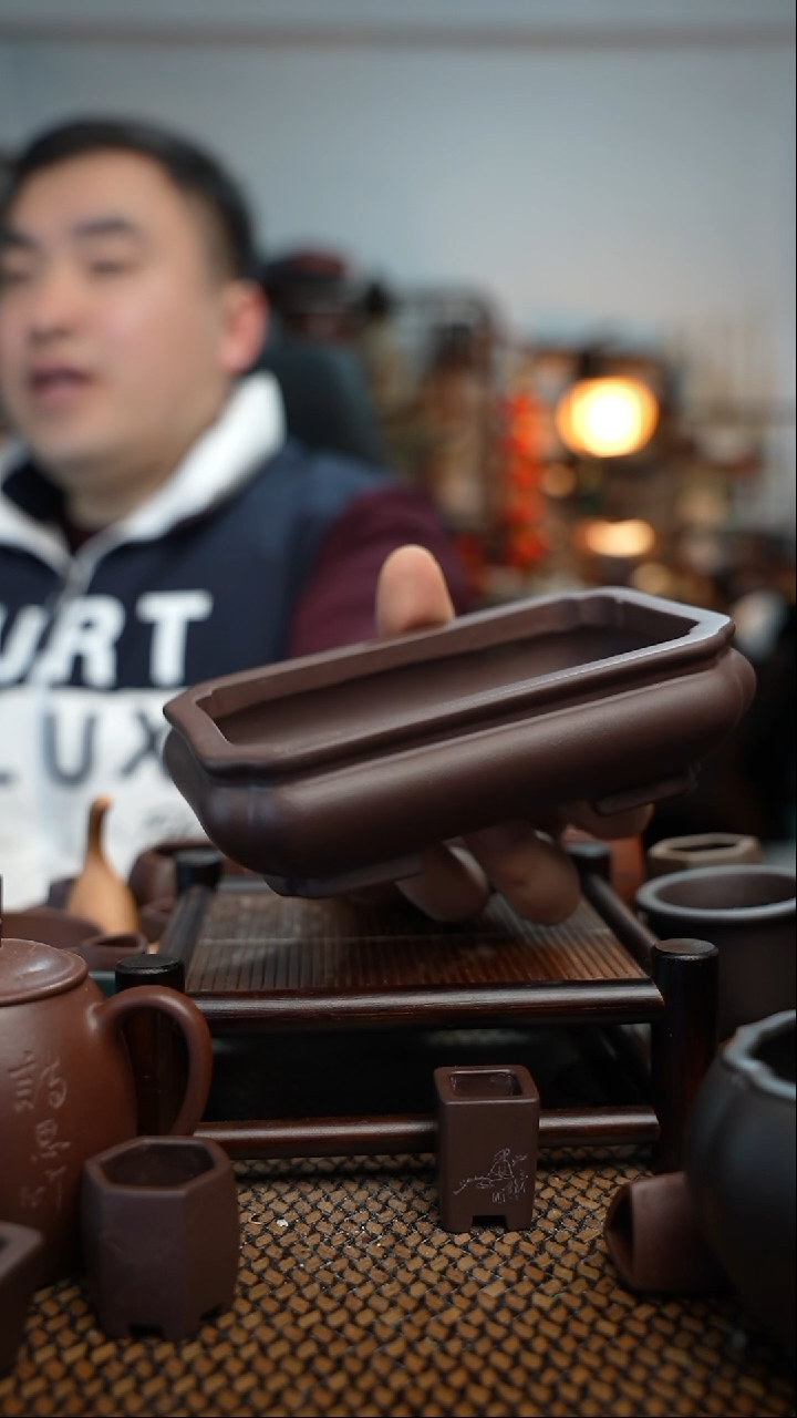 【闪购商品】紫砂花盆長木軒精品紫砂