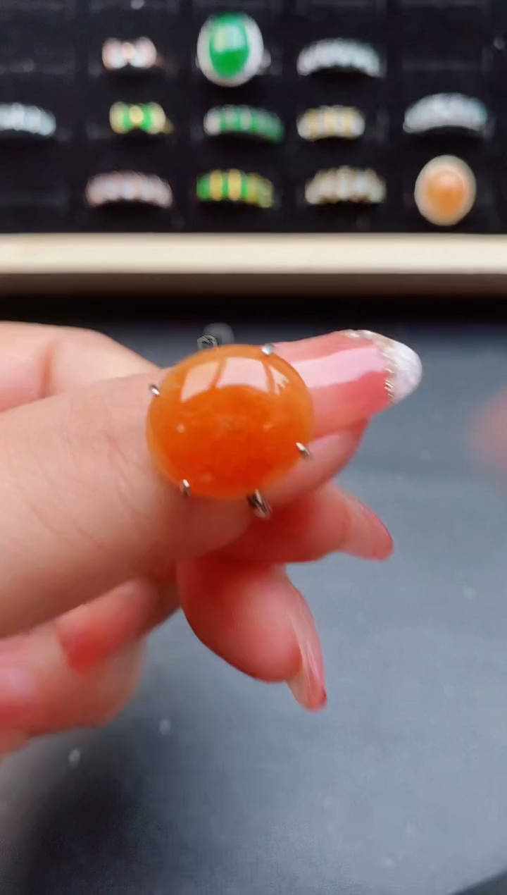 【闪购商品】翡翠戒指银S925镶嵌1212