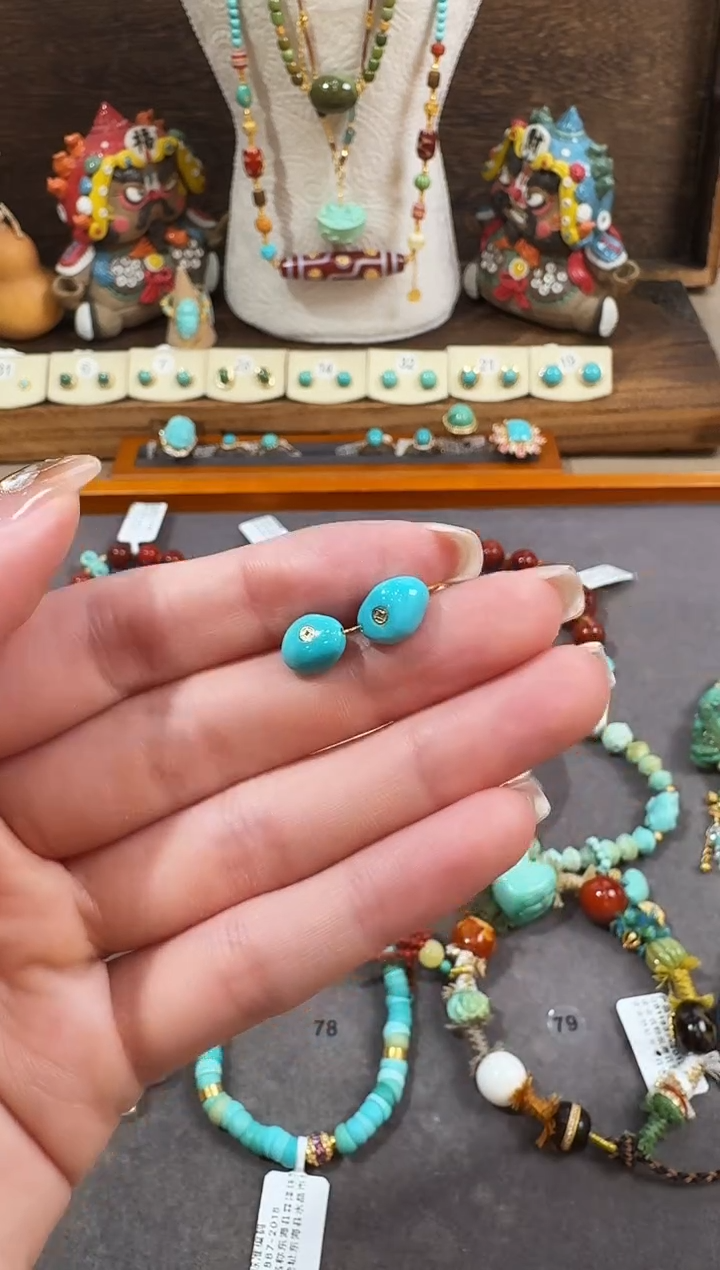 未镶嵌绿松石配饰绿松石配饰