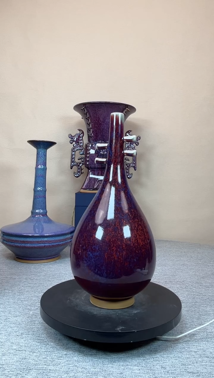 摆件陶神垕钧瓷收藏工艺品