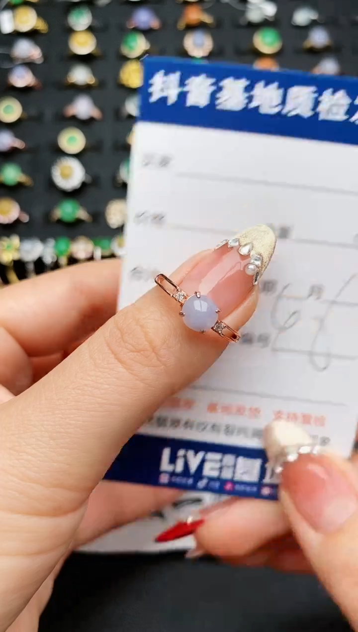 【闪购商品】翡翠戒指银S925镶嵌.........